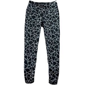 Victoria' Secret Ultimate Tight Sport Leggings VSX Black White Geometric‎ XS